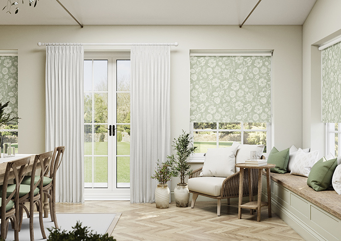 Library, Burma Jade - Twist&Fit Roller Blind - Image 3